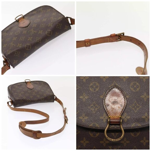 LOUIS VUITTON Monogram Saint Cloud GM Shoulder Bag M51242 LV Auth 88587 - Picture 16 of 16